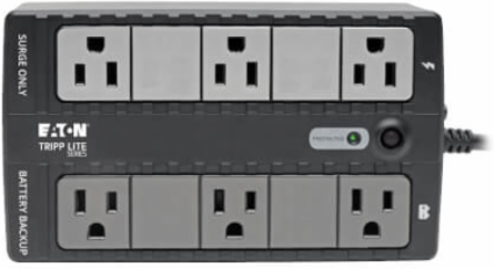 350VA 210W Standby UPS, 6 Outlets, 120V, Desktop/Wal Mount