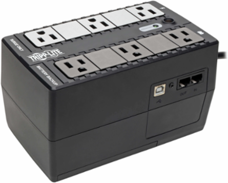 350VA 210W Standby UPS, 6 Outlets, 120V, Desktop/Wal Mount