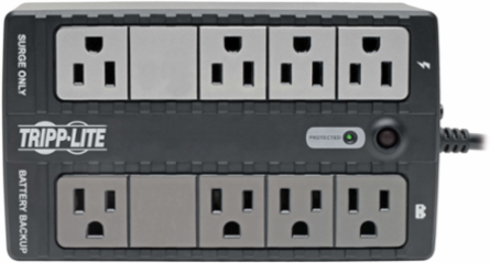 550VA 300W Standby UPS with 8 NEMA 5-15R Outlets, 120V