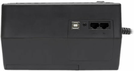 550VA 300W Standby UPS with 10 NEMA 5-15R Outlets, USB, 120V