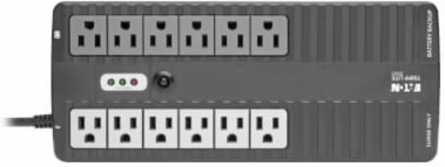 750VA Standby UPS with 12 NEMA 5-15R Outlets, 450W, USB, 120V