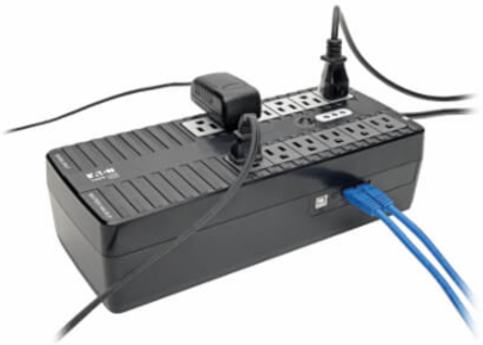 900VA 480W Standby UPS, 12 NEMA 5-15R Outlets, 120V, Compact Design