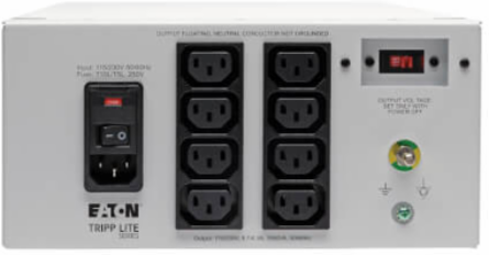 Medical-Grade Isolation Transformer 1000W 115/230V with 8 C13 Outlets