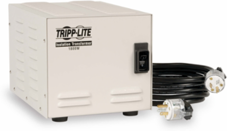 120V 1800W Medical-Grade Isolation Transformer with 6 Hospital-Grade Outlets