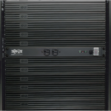 12-Outlet Surge Protector, 3840 Joules, 15 ft Cord, 1U Rack-Mount