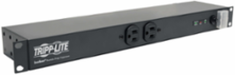12-Outlet Surge Protector, 3840 Joules, 15 ft Cord, 1U Rack-Mount