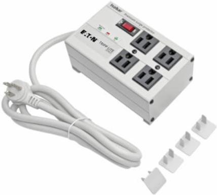 4-Outlet Surge Protector, 6 ft Cord, 3330 Joules, Metal Housing
