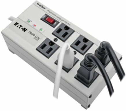 6-Outlet Surge Protector, 6 ft Cord, 3330 Joules, Metal Housing