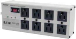 8-Outlet Surge Protector, 12 ft Cord, 3840 Joules, Metal Housing