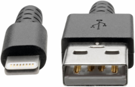 Heavy-Duty USB Sync/Charge Cable 3 Ft with Lightning Connector