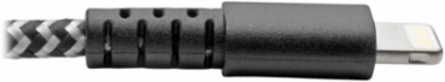 Heavy-Duty USB Sync/Charge Cable 6 Inch Lightning Connector, 2-Year Warranty