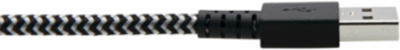 Heavy-Duty USB Sync/Charge Cable, 10 ft., MFi-Certified, Lightning Connector