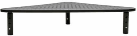 Height Adjustable Monitor Riser - 12 x 20 Inch, Metal, Supports 44 lbs