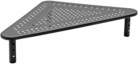 Height Adjustable Monitor Riser - 12 x 20 Inch, Metal, Supports 44 lbs