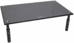 Adjustable Monitor Riser, 18 x 11 Inch, Height Adjustable, Metal, 44 lb Capacity