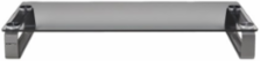 Universal Glass-Top Monitor Riser - 8 x 22 Inch, Supports Up to 40 lb, 3 Inch Lift