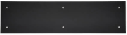 Dual-Monitor Riser for Desk, 39 x 10 in, Wood Top, Steel Legs, Black