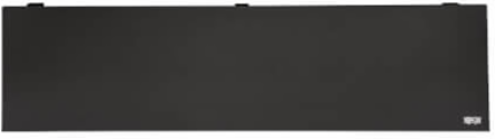 Dual-Monitor Riser for Desk, 39 x 10 in, Wood Top, Steel Legs, Black