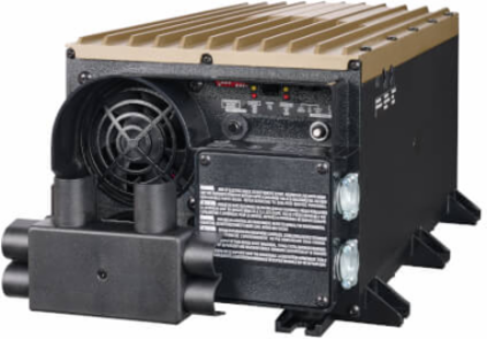 PowerVerter 2000W 120V 12VDC Inverter/Charger, Hardwired, Auto-Transfer, 3-Stage Charging