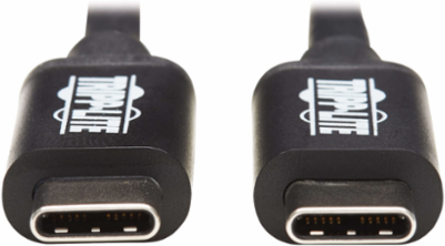 Thunderbolt 3 Cable, 0.5 m, 40 Gbps, 5A Power Delivery, 4K/60 Hz, Black