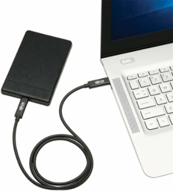 Thunderbolt 3 Active Cable 1 m, 40 Gbps, 5A Power Delivery, 4K/60 Hz