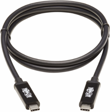 Thunderbolt 3 Active Cable 1 m, 40 Gbps, 5A Power Delivery, 4K/60 Hz