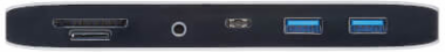 Thunderbolt 3 Dock with USB-C Compatibility, Dual Display - 8K DisplayPort, USB 3.2 Gen 2 10G, USB-A/USB-C Hub, GbE, International Plug Adapters