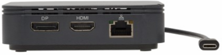 Thunderbolt 3 Dual Monitor Docking Station - 8K/30Hz DisplayPort, 4K/60Hz HDMI, USB 3.2 Gen 2, GbE, 60W PD Charging - Black