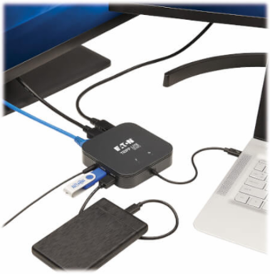 Thunderbolt 3 Dual Monitor Docking Station - 8K/30Hz DisplayPort, 4K/60Hz HDMI, USB 3.2 Gen 2, GbE, 60W PD Charging - Black