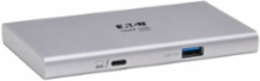 USB Hub, Thunderbolt 4, 4-Port, 8K, Dual 4K 60 Hz, USB 3.2 Gen 2, 100W Charging, Gray