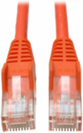 3 ft. Snagless Cat5e Ethernet Cable, Orange, UTP, 1Gbps, Lifetime Warranty