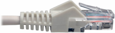 Cat5e 350 MHz Snagless Ethernet Cable, 5 Inch, 1 Gbps, White