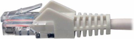 Cat5e 350 MHz Snagless Ethernet Cable, 5 Inch, 1 Gbps, White