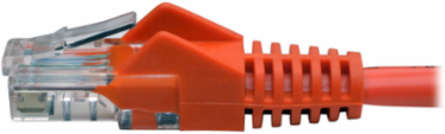 25 ft Cat5e 350 MHz Snagless UTP Ethernet Cable, Orange, 1 Gbps