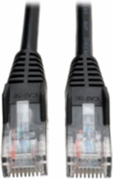 Cat5e Ethernet Cable 30 ft., 350 MHz, Snagless, UTP, Black
