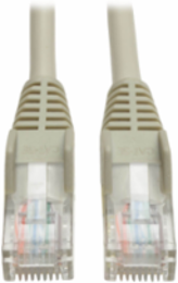 Cat5e Ethernet Cable, 30 ft, 1Gbps, Snagless, UTP, Gray