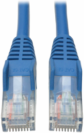 Cat5e UTP Ethernet Cable, 350 MHz, Snagless, Blue, 35 ft.
