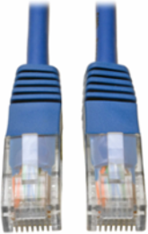 6 Ft Cat5e Patch Cable, 350 MHz, PVC UTP, 1 Gbps, Blue