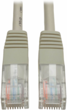 Cat5e 350MHz UTP Patch Cable 6 Inch Gray, 1Gbps Network Speed
