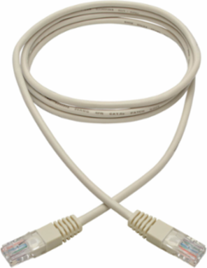 Cat5e 350MHz Patch Cable - 6 Inch, UTP, 1Gbps, White