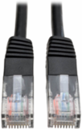 Cat5e 350 MHz UTP Patch Cable, 100 ft, RJ45 Connectors, Solid Conductor