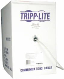 Cat5e Outdoor-Rated Cable 24 AWG 1000 ft. Gray, UTP, Lifetime Warranty
