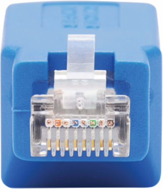 Cisco Serial Console Rollover Adapter RJ45 to RJ45, Shielded, Blue