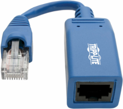 Cisco Console Rollover Cable Adapter RJ45 to RJ45, 5 Inch, Blue