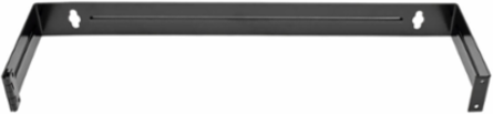 1U Hinged Wall-Mount Patch Panel Bracket, Heavy-Duty 14 Gauge Steel, 5.5 Inch Max Depth