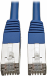 3 ft. Cat5e 350 MHz Molded Shielded STP Patch Cable, Blue, 1 Gbps