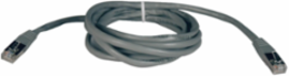 Cat5e Shielded STP Patch Cable, 7 ft, 350MHz, Gray, Stranded, 1Gbps