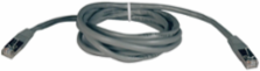 Cat5e 10 ft. Shielded STP Patch Cable, Gray, 350MHz, 1Gbps