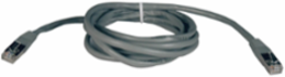 Cat5e 350 MHz Shielded STP Patch Cable, 25 ft, Gray, 1 Gbps