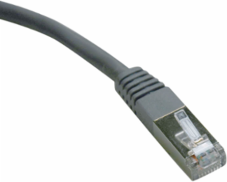 Cat6 10 Ft. Shielded STP Ethernet Cable, 1Gbps, Gray
